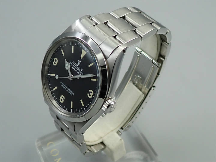 ロレックス エクスプローラーI Ref.1016 ステンレススチール ブラック文字盤