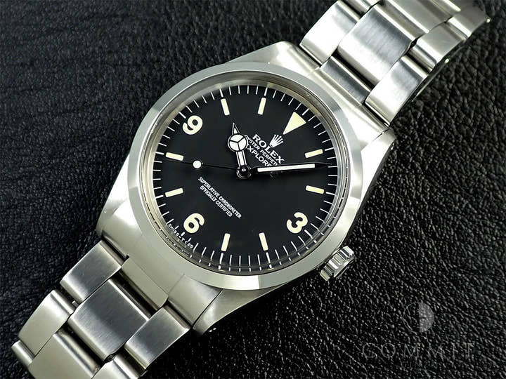 ロレックス エクスプローラーI Ref.1016 ステンレススチール ブラック文字盤