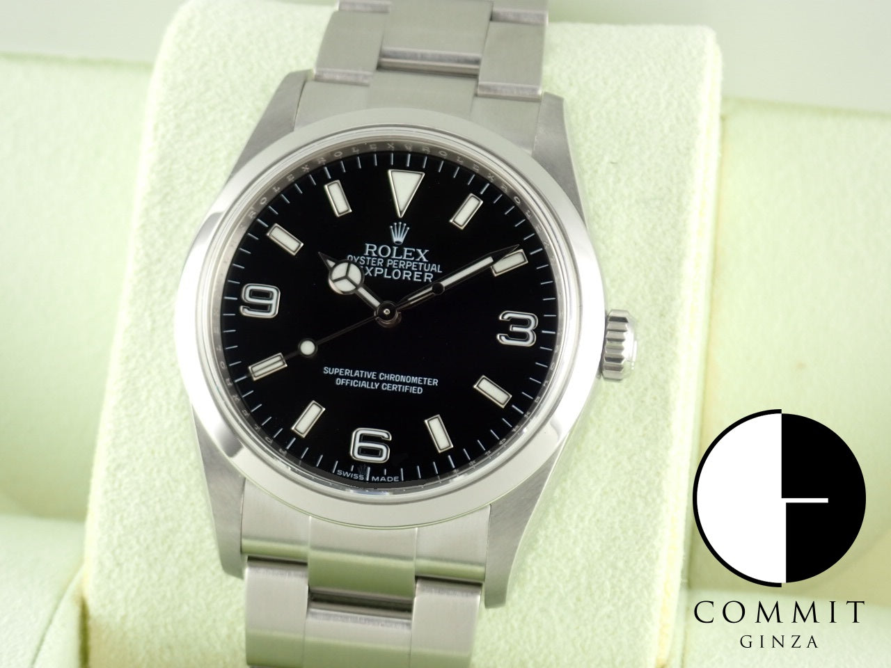 Rolex Explorer I V Roulette &lt;Warranty, Box, etc.&gt;