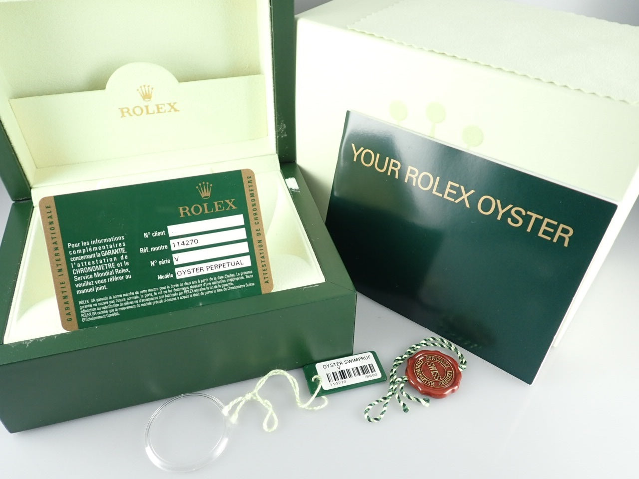 Rolex Explorer I V Roulette &lt;Warranty, Box, etc.&gt;