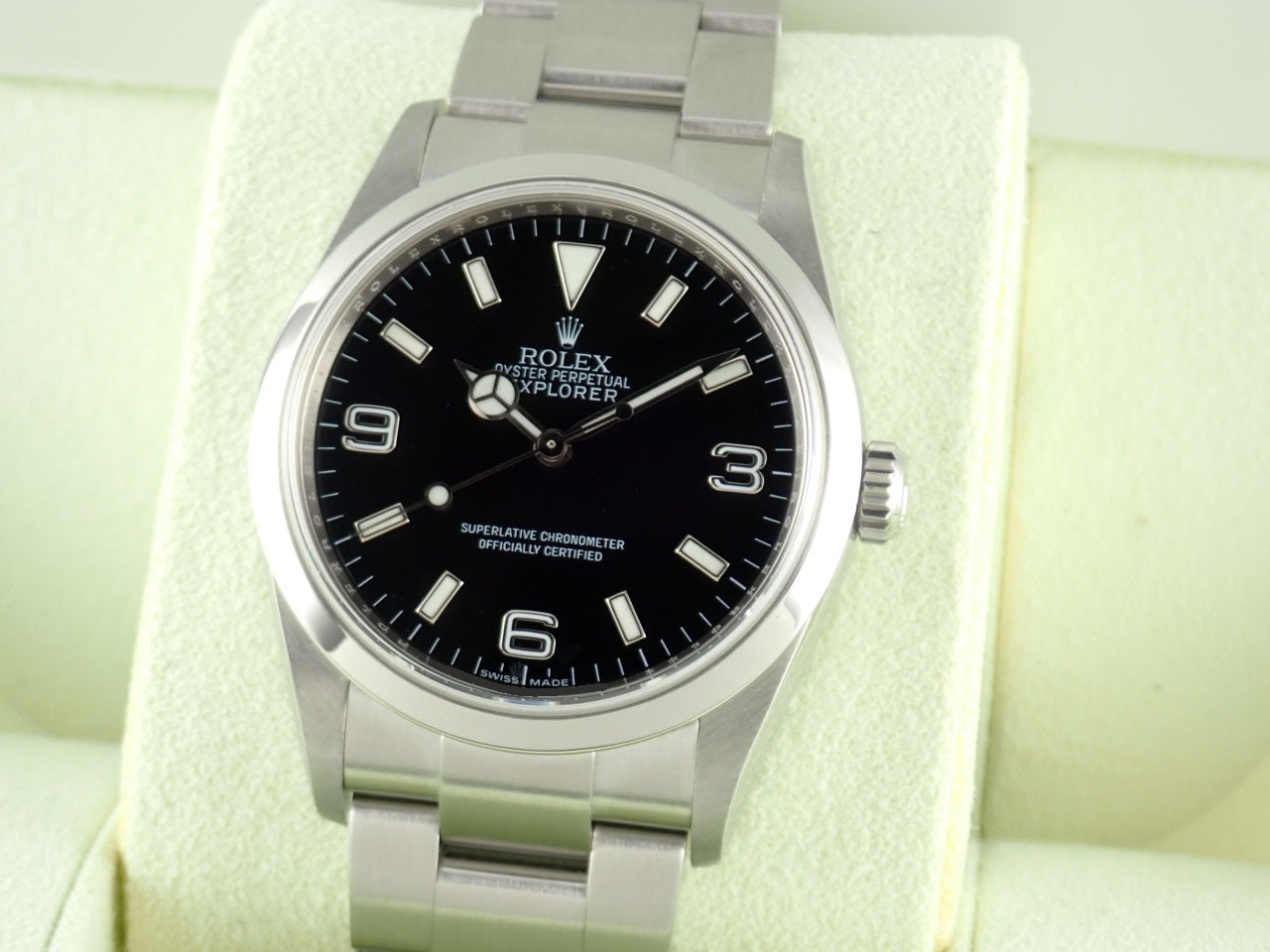 Rolex Explorer I V Roulette &lt;Warranty, Box, etc.&gt;