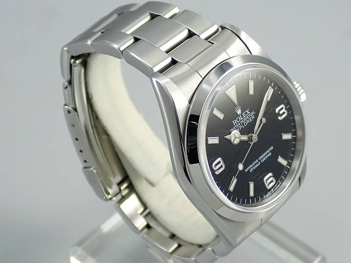 Rolex Explorer I Ref. 14270 Stainless Steel Black Dial