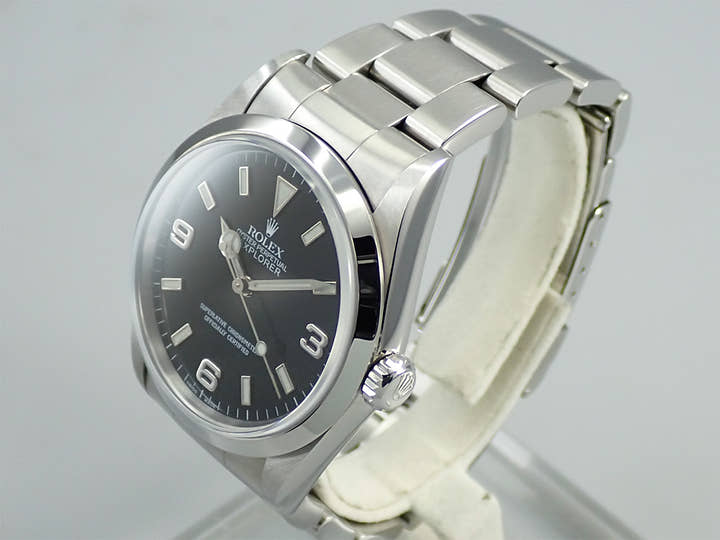 Rolex Explorer I Ref. 14270 Stainless Steel Black Dial