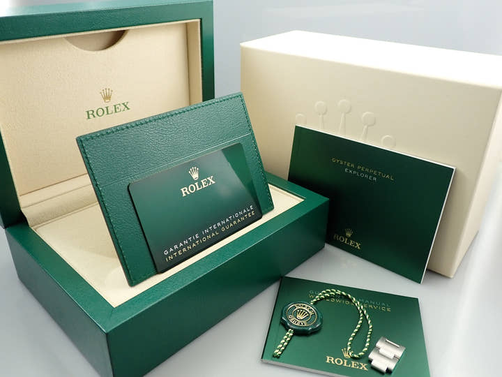 ロレックス エクスプローラー36 Ref.124270 ステンレススチール ブラック文字盤