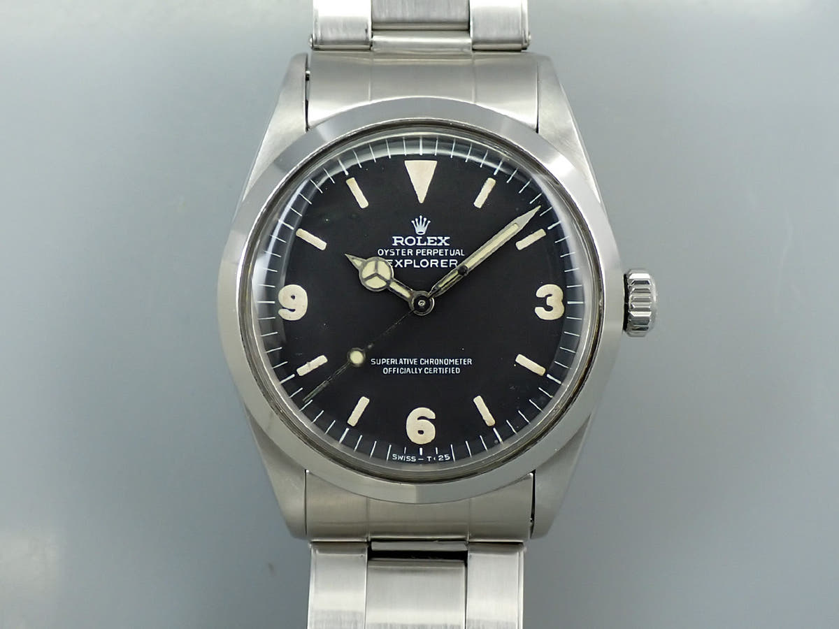 ロレックス エクスプローラーI Ref.1016 ブラック文字盤 中古 22UPW9TJ