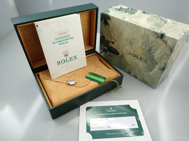 Rolex Explorer I Ref. 14270 Stainless Steel Black Dial