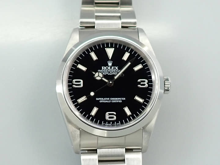 Rolex Explorer I Ref. 14270 Stainless Steel Black Dial