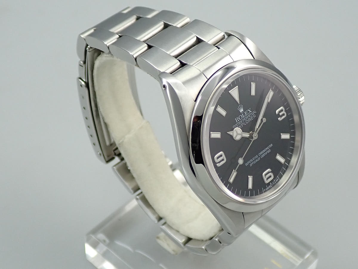 ロレックス エクスプローラーI Ref.14270 ブラック文字盤 中古 ZALJF00L