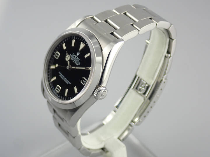 ロレックス エクスプローラーI Ref.14270 ブラック文字盤 中古 explorer-282