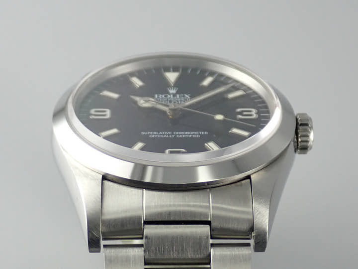 ロレックス エクスプローラーI Ref.14270 ブラック文字盤 中古 explorer-282