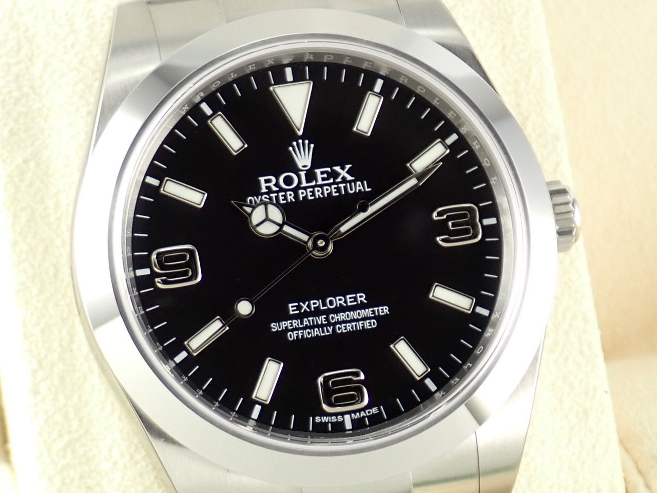 Rolex Explorer Blackout Mirror Buckle [Unused] &lt;Warranty, Box, etc.&gt;