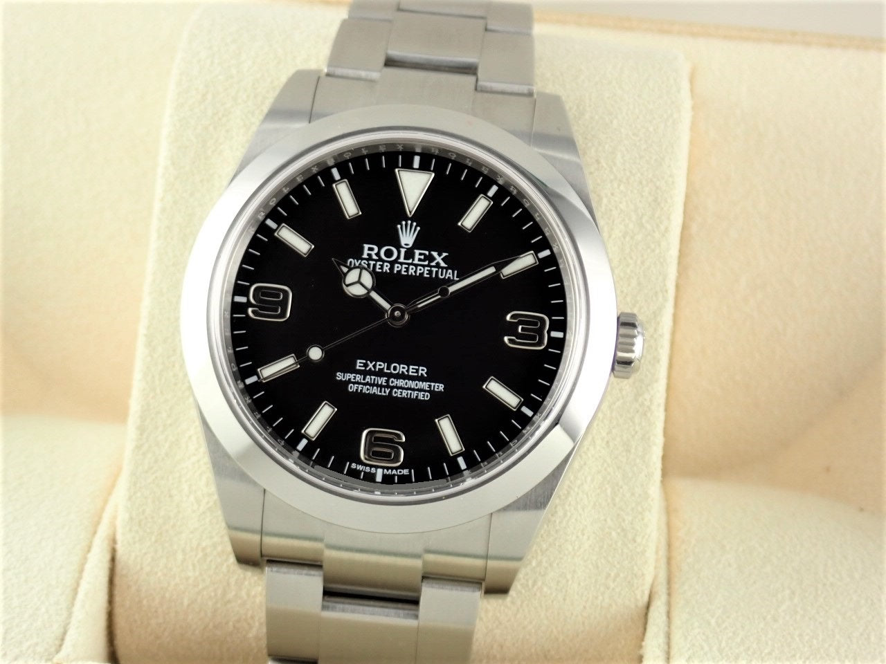 Rolex Explorer Blackout Mirror Buckle &lt;Warranty, Box, etc.&gt;