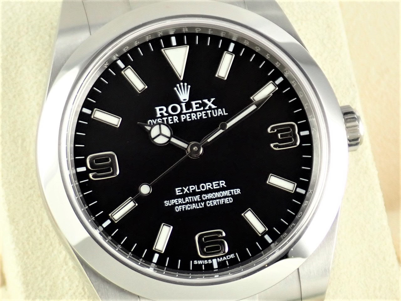 Rolex Explorer Blackout Mirror Buckle &lt;Warranty, Box, etc.&gt;