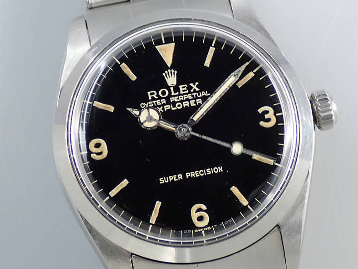 ロレックス エクスプローラー Ref.5500 ステンレススチール ブラック文字盤