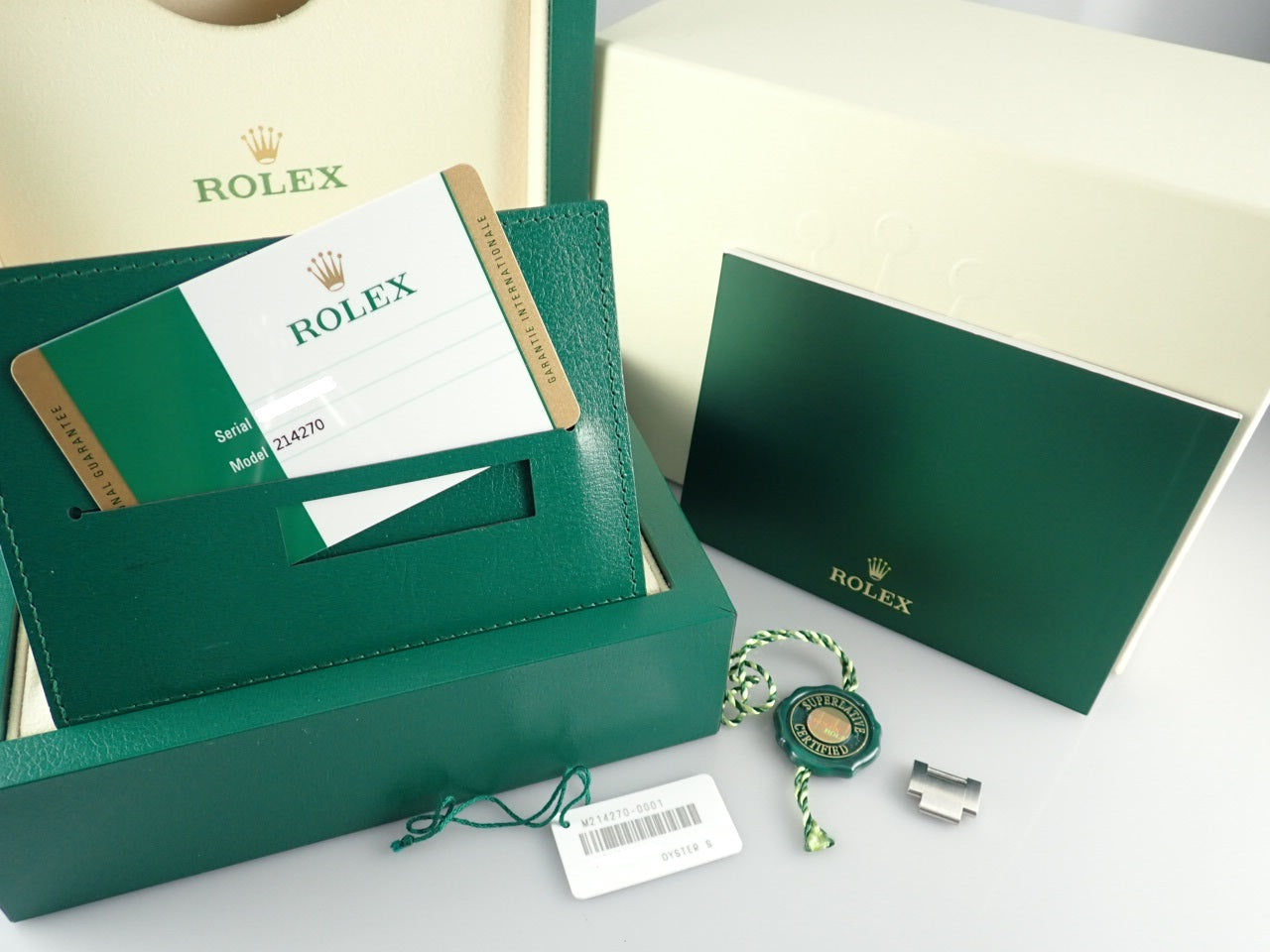 Rolex Explorer Blackout Mirror Buckle &lt;Warranty, Box, etc.&gt;