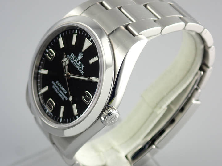 ロレックス エクスプローラー Ref.214270 ブラック文字盤 中古 explorer-285-2