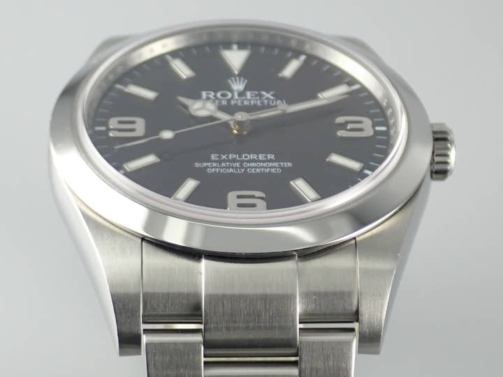 ロレックス エクスプローラー Ref.214270 ブラック文字盤 中古 explorer-285-2