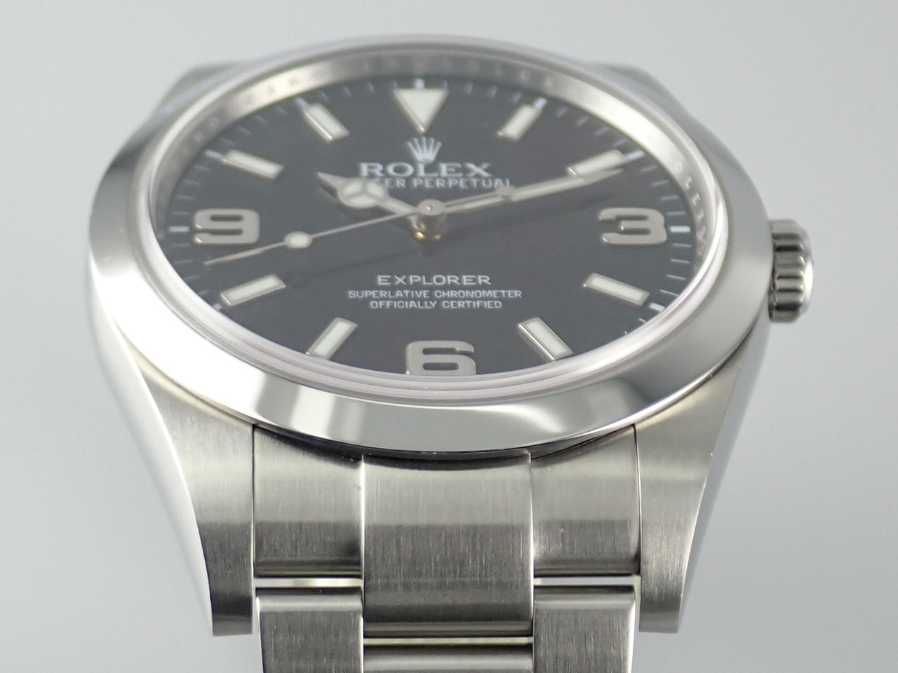 Rolex Explorer Blackout Mirror Buckle &lt;Warranty, Box, etc.&gt;