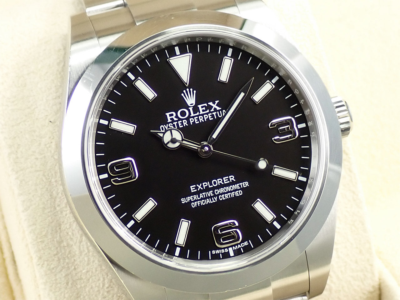 Rolex Explorer I Ref.214270 SS Black Dial