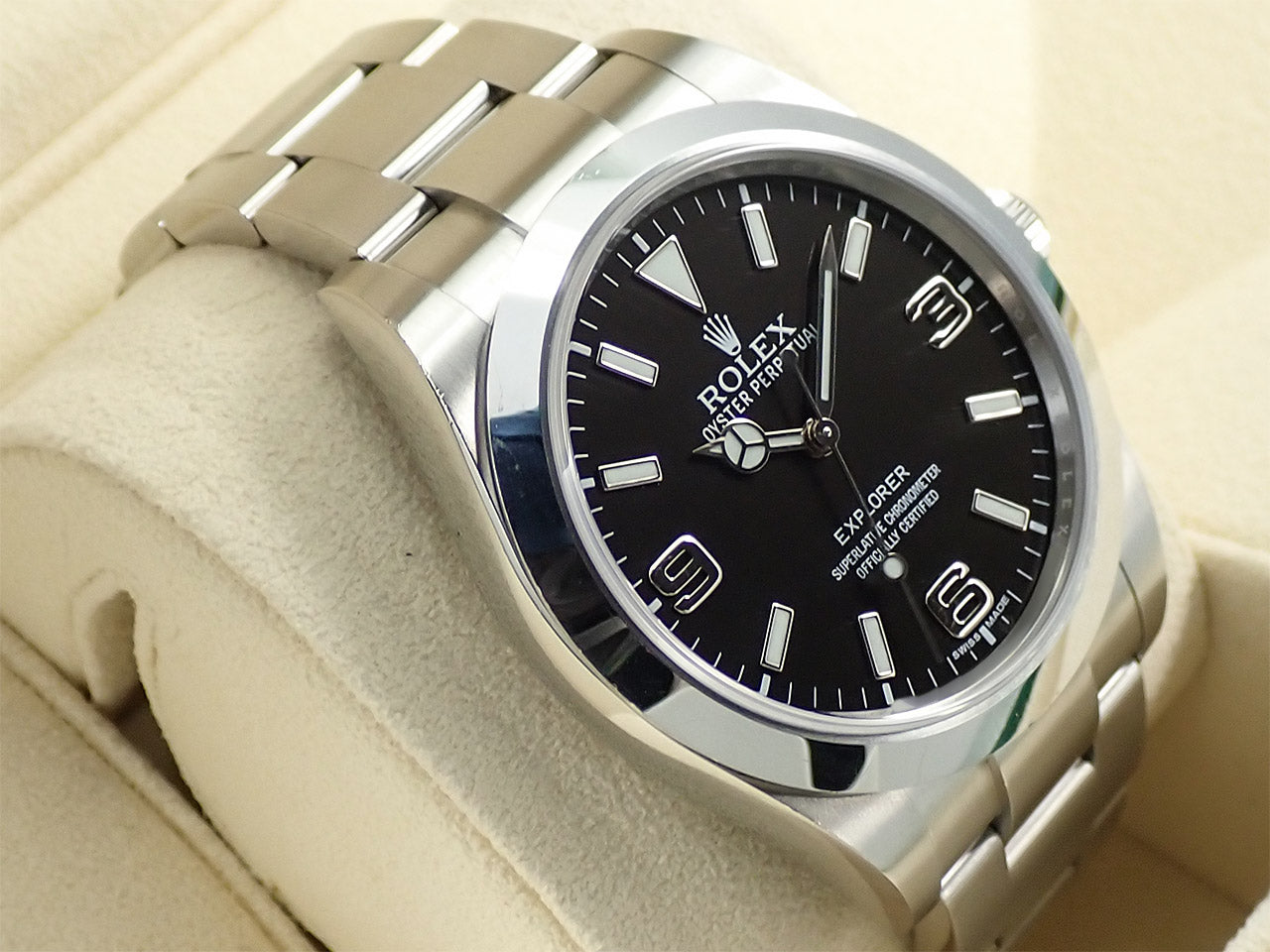 Rolex Explorer I Ref.214270 SS Black Dial