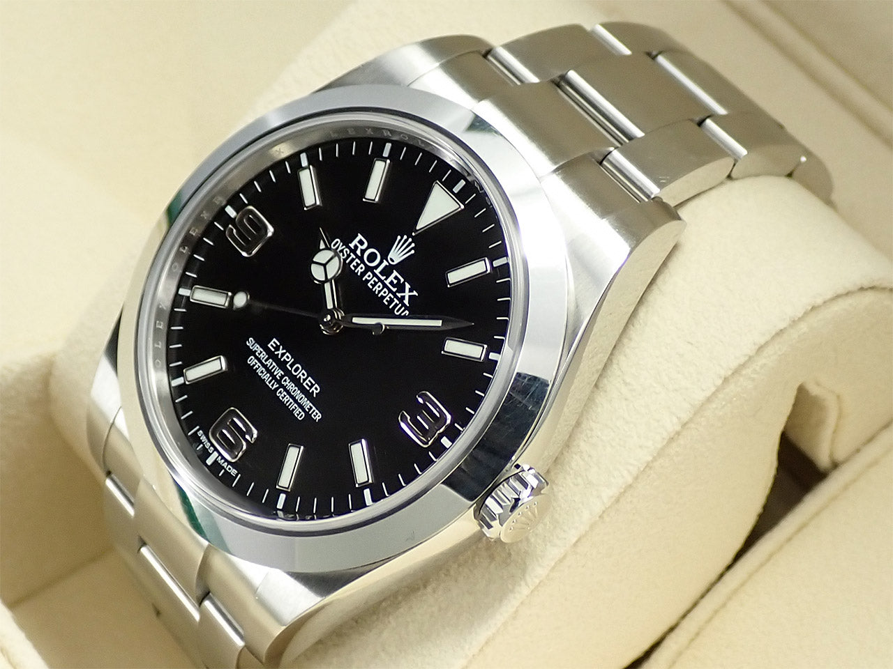 Rolex Explorer I Ref.214270 SS Black Dial