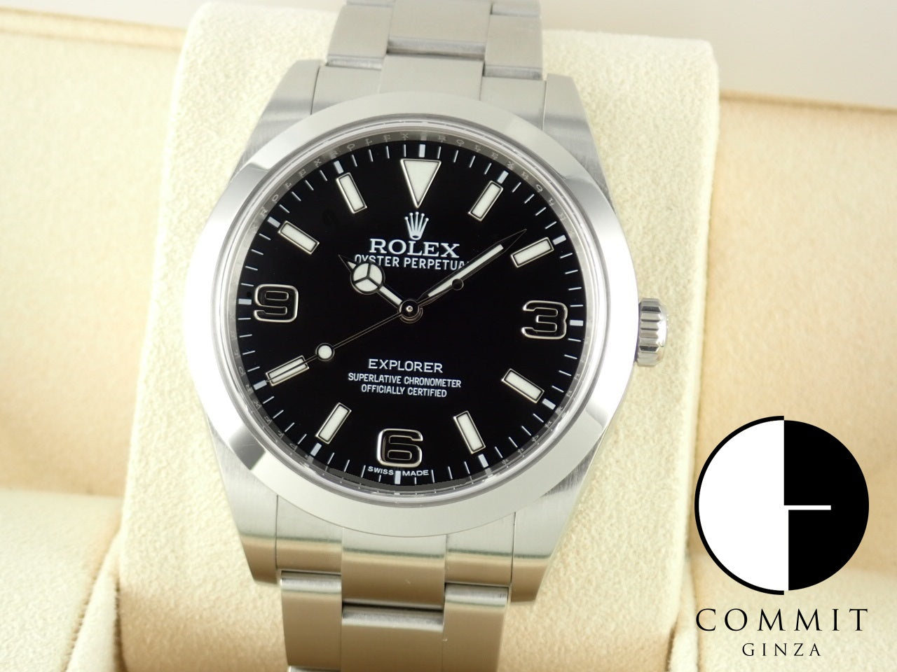 Rolex Explorer Blackout Mirror Buckle &lt;Warranty, Box, etc.&gt;