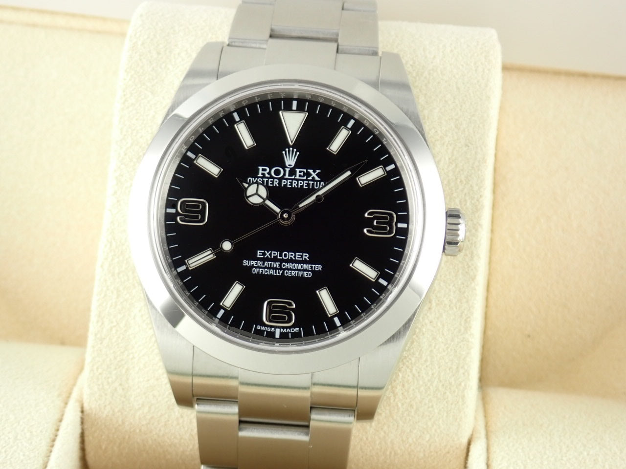 Rolex Explorer Blackout Mirror Buckle &lt;Warranty, Box, etc.&gt;