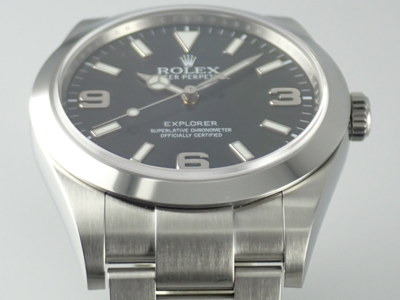 Rolex Explorer Blackout Mirror Buckle &lt;Warranty, Box, etc.&gt;