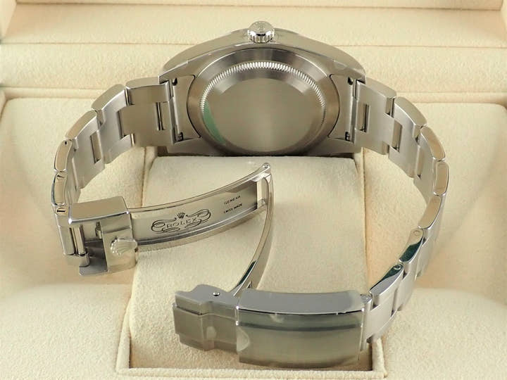 ロレックス エクスプローラーI 鏡面ブラックアウト Ref.214270 ステンレススチール ブラック文字盤