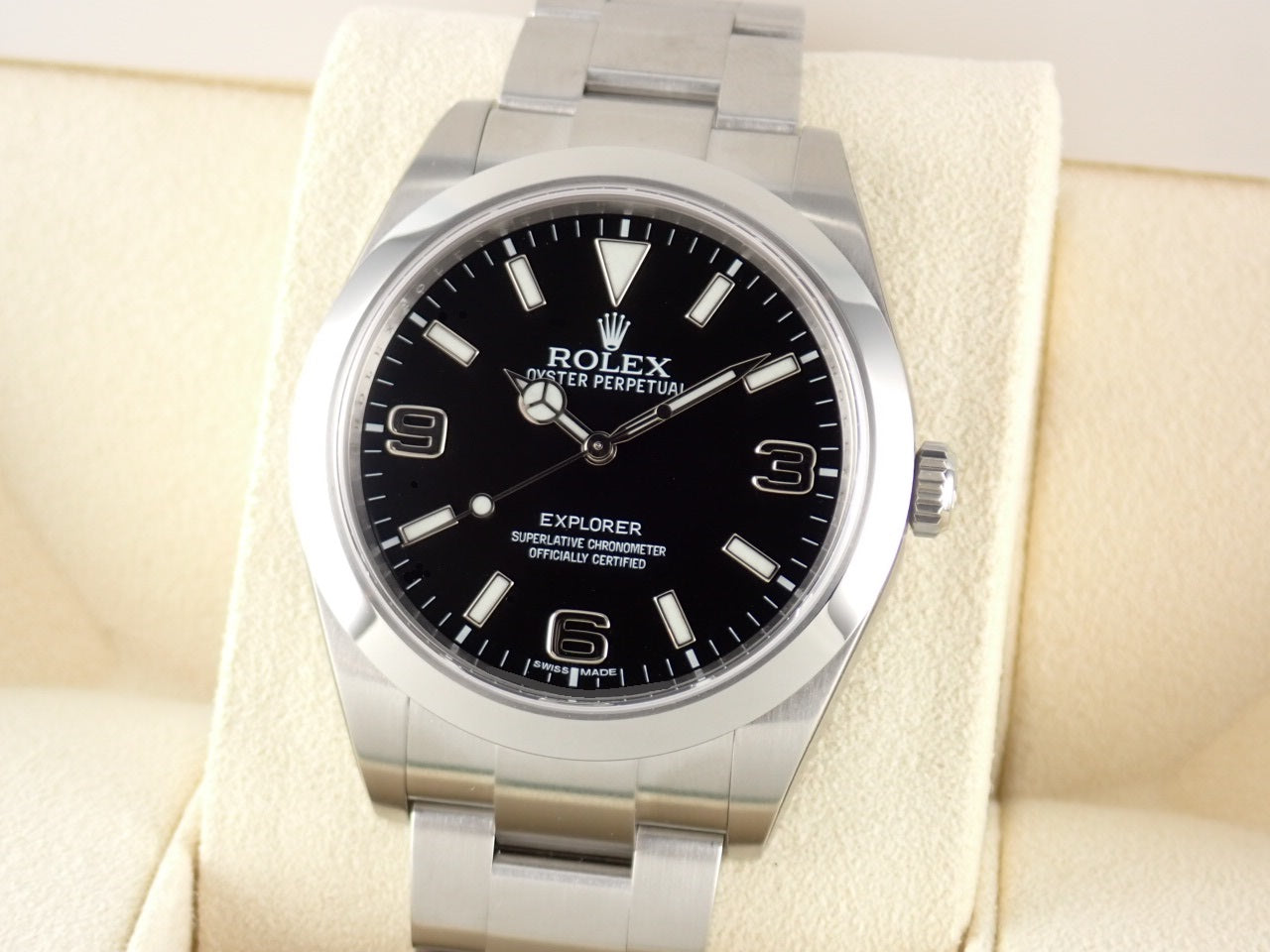 Rolex Explorer Blackout Mirror Buckle &lt;Warranty, Box, etc.&gt;