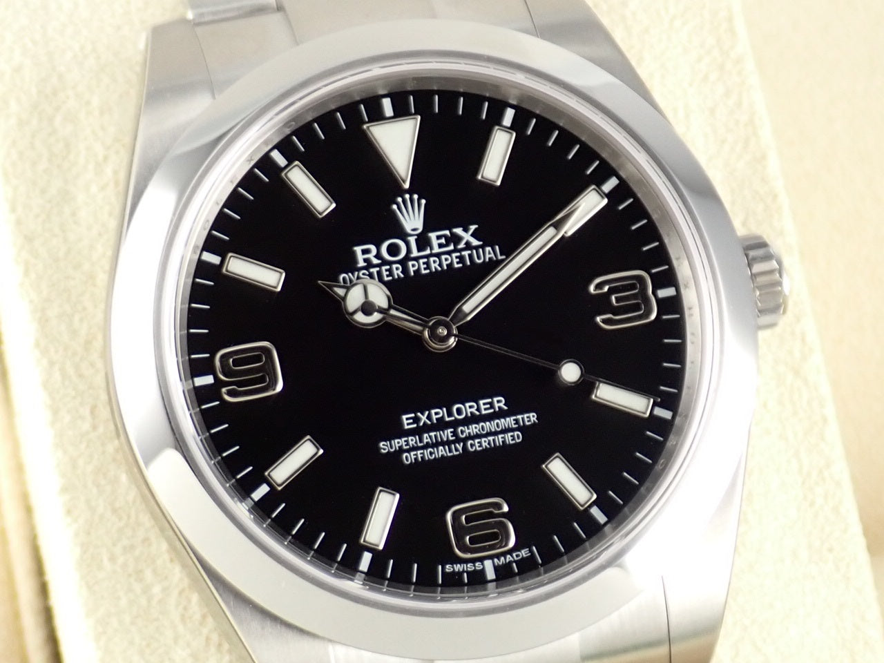 Rolex Explorer Blackout Mirror Buckle &lt;Warranty, Box, etc.&gt;