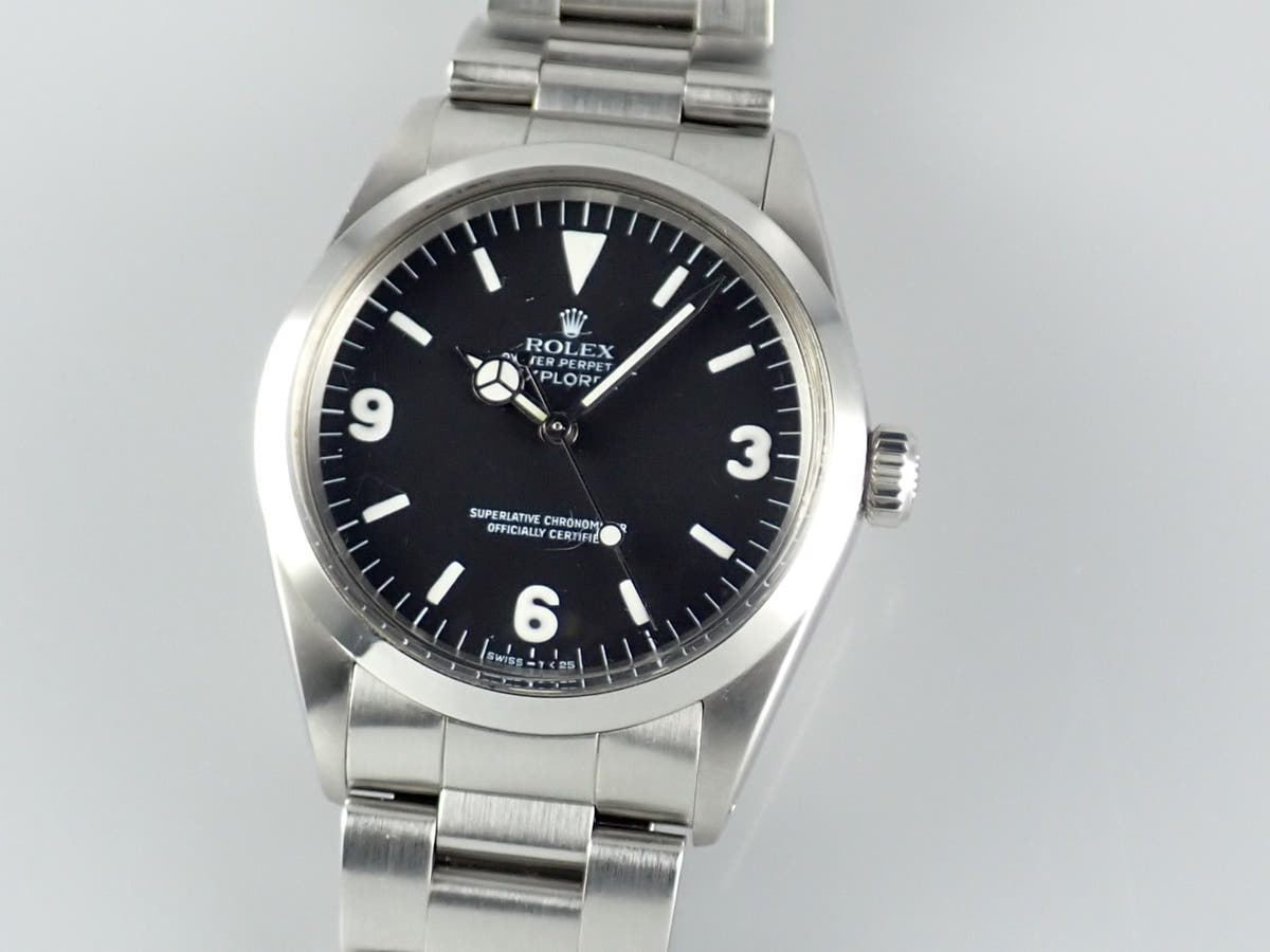 ロレックス エクスプローラーI Ref.1016 ブラック文字盤 中古 explorer-292