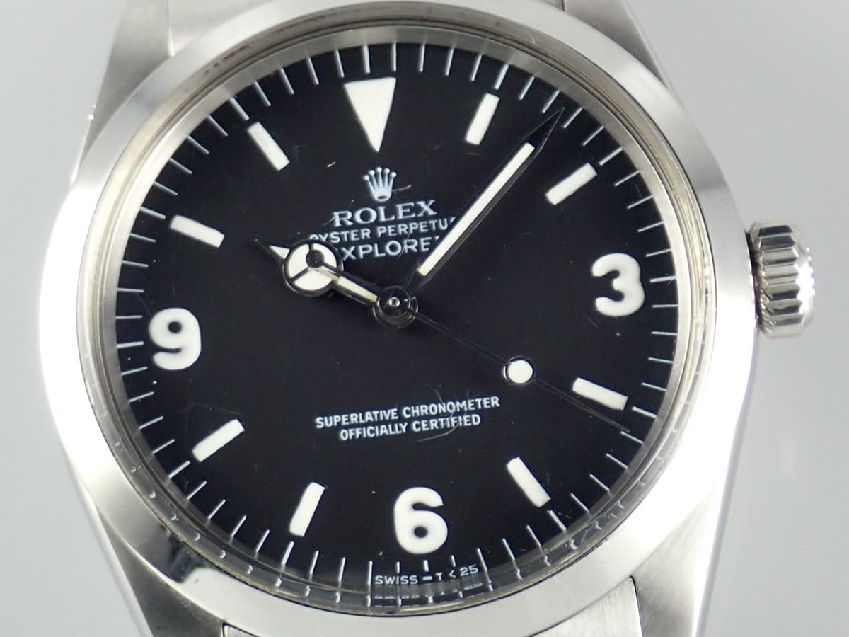 ロレックス エクスプローラーI Ref.1016 ブラック文字盤 中古 explorer-292