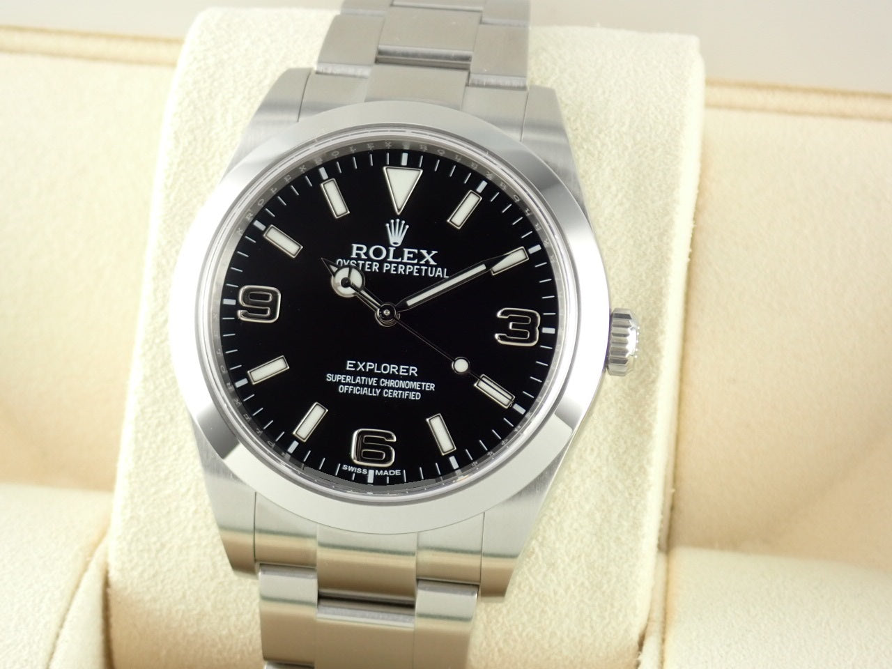 Rolex Explorer Blackout Mirror Buckle &lt;Warranty, Box, etc.&gt;