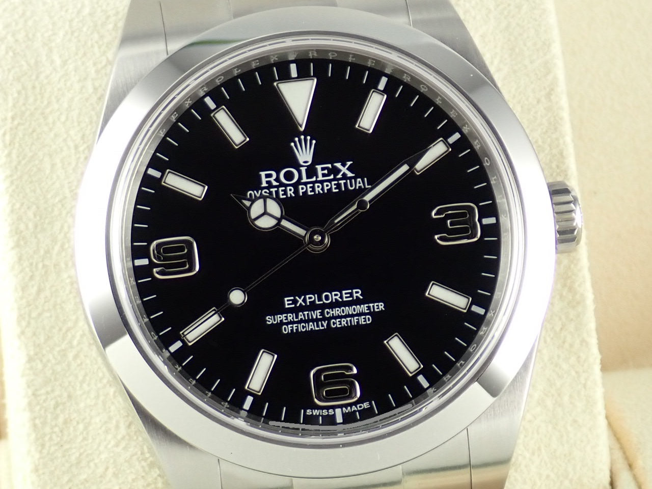 Rolex Explorer Blackout Mirror Buckle &lt;Warranty, Box, etc.&gt;