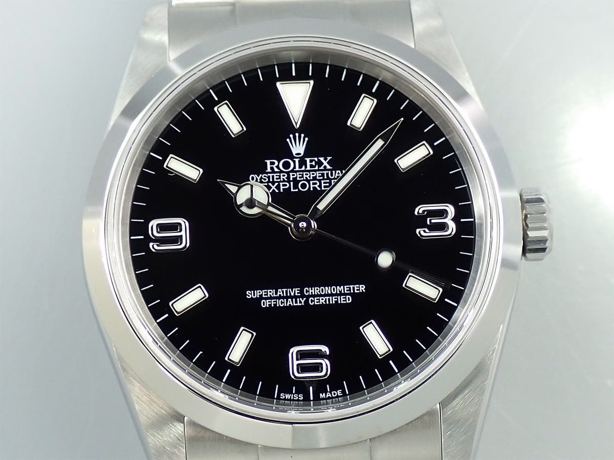 ロレックス エクスプローラーI Ref.114270 ブラック文字盤 中古 R1874PYL