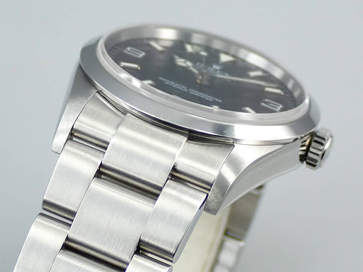 ロレックス エクスプローラーI Ref.114270 ステンレススチール ブラック文字盤