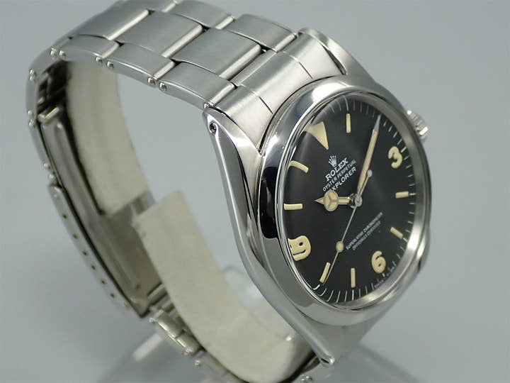 ロレックス エクスプローラーI Ref.1016 ステンレススチール ブラック文字盤