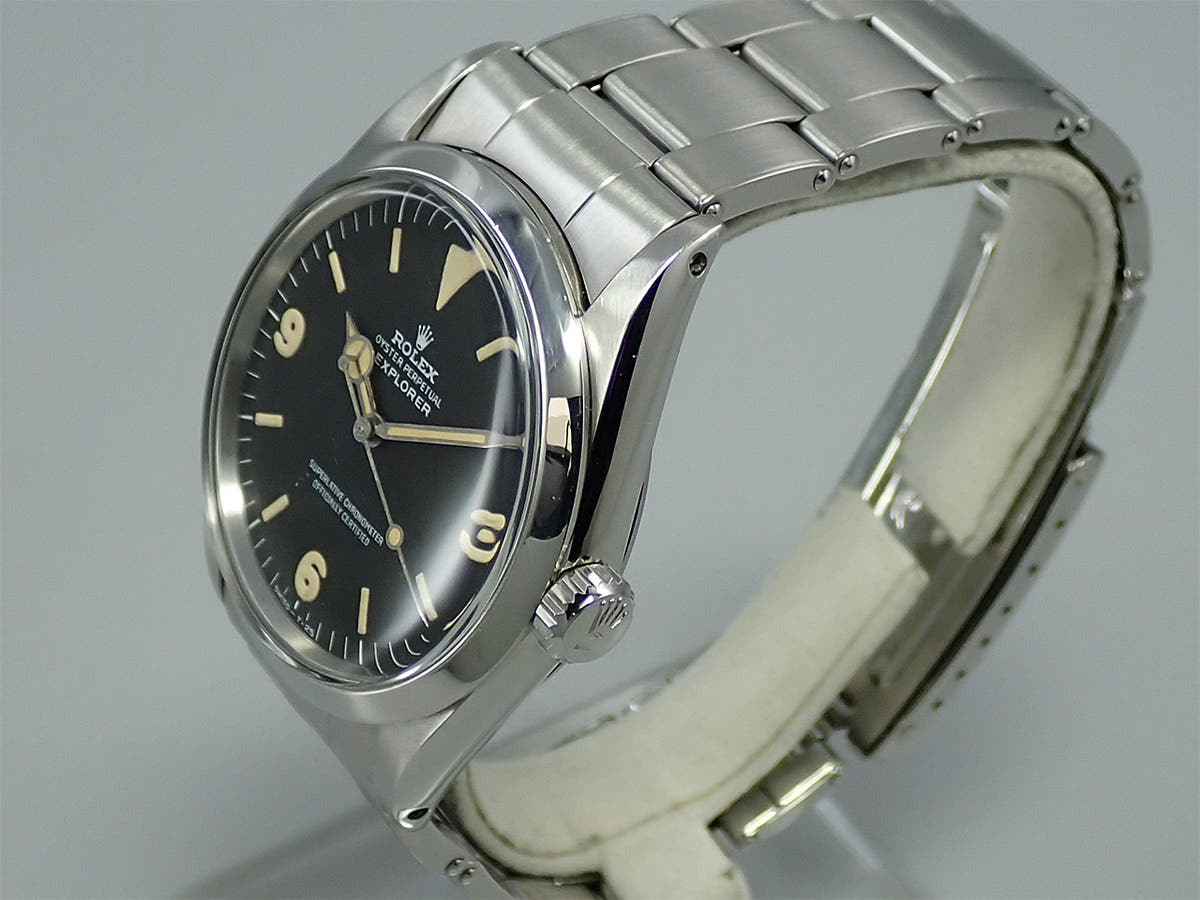 ロレックス エクスプローラーI Ref.1016 ブラック文字盤 中古 4FHJM7A6