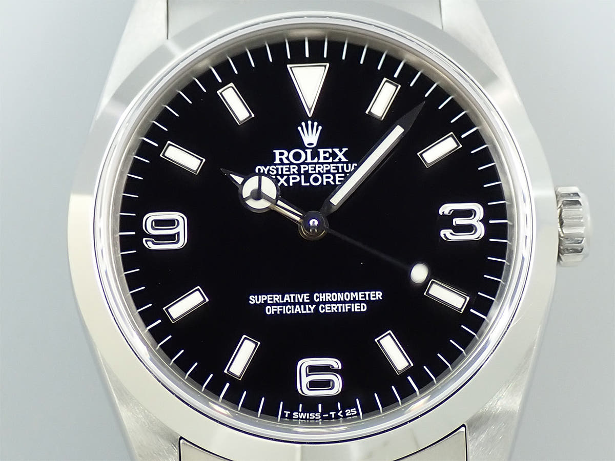 ロレックス エクスプローラーI Ref.14270 ブラック文字盤 中古 5PUAYZAR