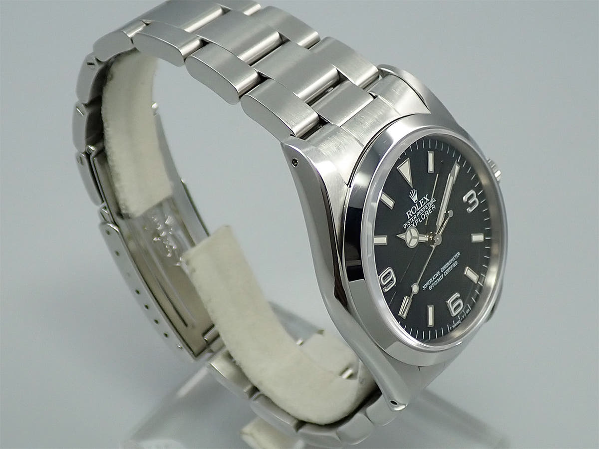 ロレックス エクスプローラーI Ref.14270 ブラック文字盤 中古 5PUAYZAR