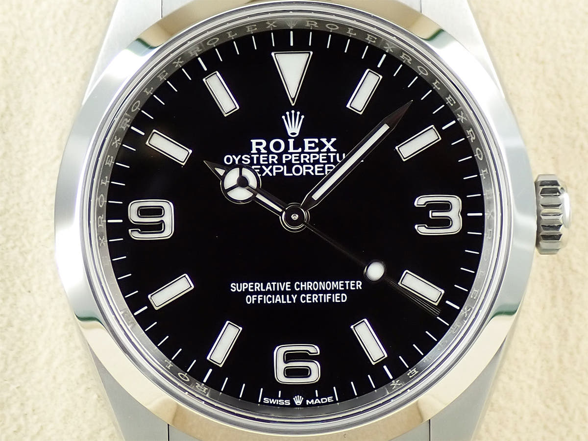 ロレックス エクスプローラーI Ref.124270 ブラック文字盤 中古 VZPWPU96