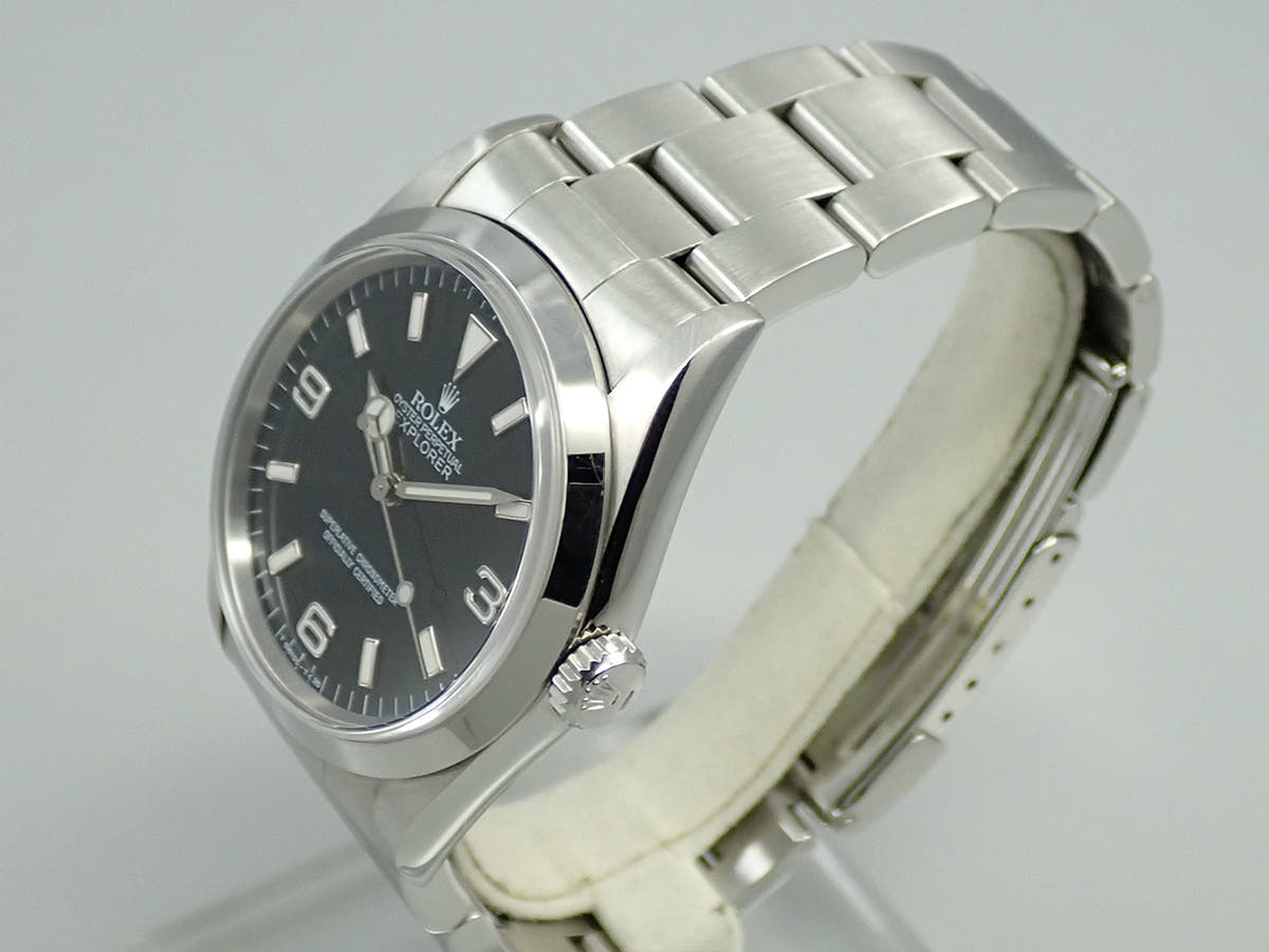 ロレックス エクスプローラーI Ref.14270 ブラック文字盤 中古 2JLCFAXP