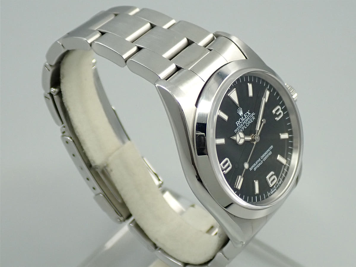ロレックス エクスプローラーI Ref.14270 ブラック文字盤 中古 2JLCFAXP