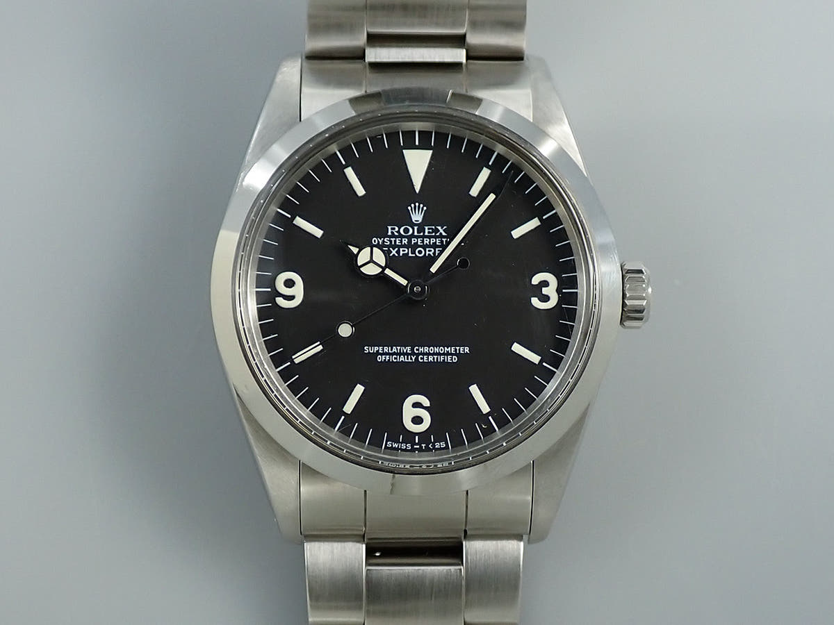 ロレックス エクスプローラーI Ref.1016 ブラック文字盤 中古 XJ32U986