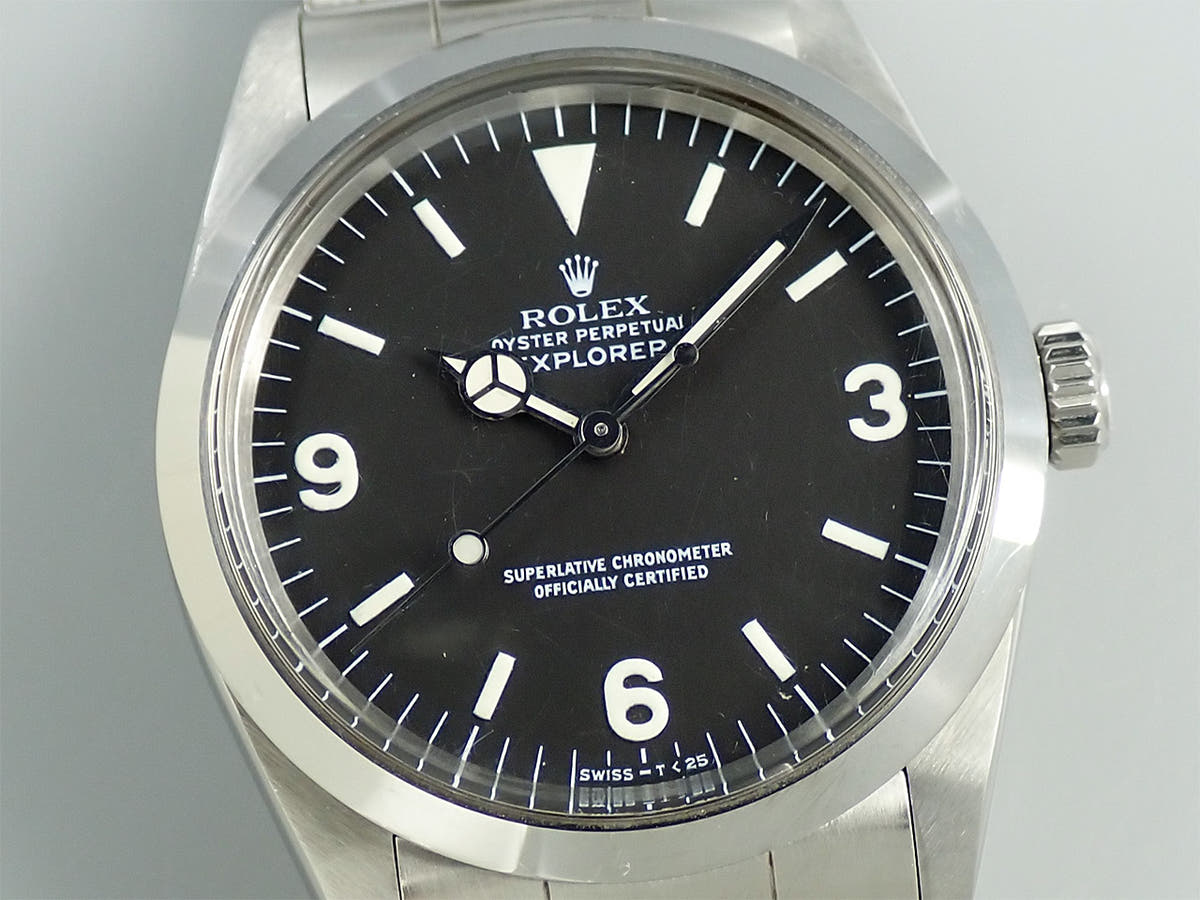 ロレックス エクスプローラーI Ref.1016 ブラック文字盤 中古 XJ32U986