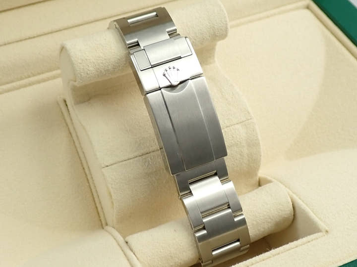 ロレックス エクスプローラーI 鏡面ブラックアウト Ref.214270 ステンレススチール ブラック文字盤