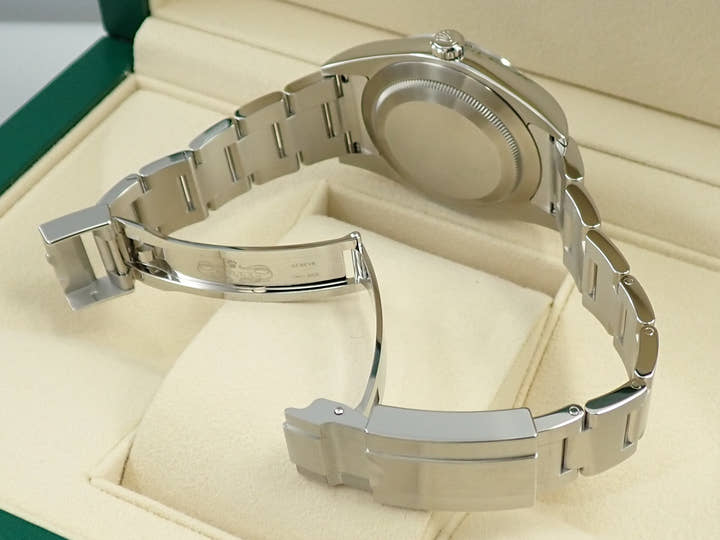 ロレックス エクスプローラーI 鏡面ブラックアウト Ref.214270 ステンレススチール ブラック文字盤