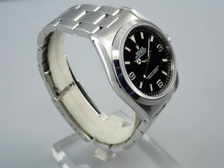 ロレックス エクスプローラーI Ref.14270 ステンレススチール ブラック文字盤