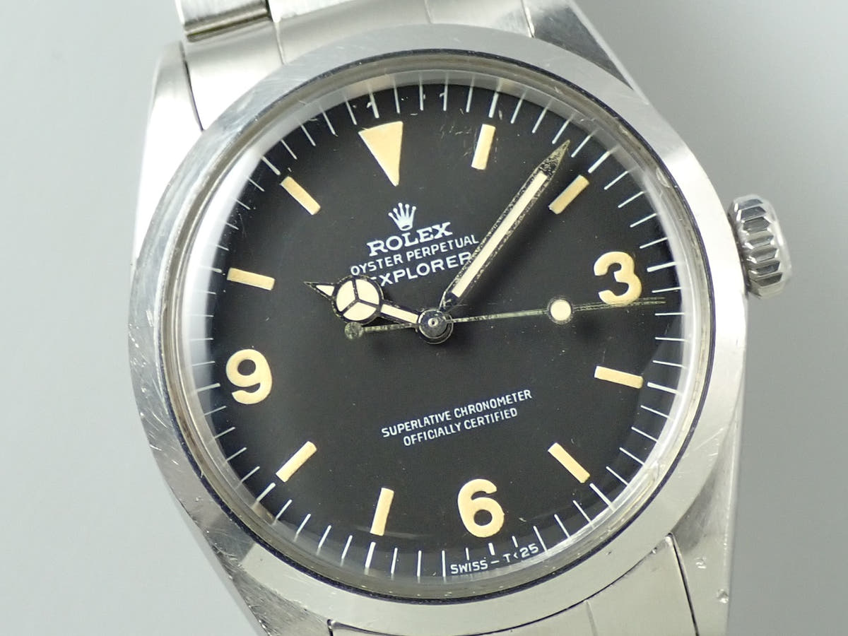 ロレックス エクスプローラーI Ref.1016 ブラック文字盤 中古 6M83F8CR